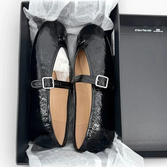 NEW Coach Sculpted C Soft Mary Jane Flats in Black - Women's Size US 7 - Picture 7 of 14